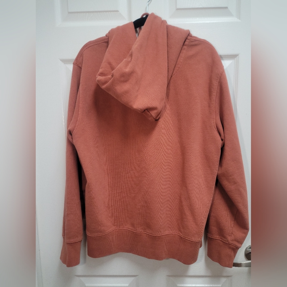 Madewell Men's Terracotta Hoodie - Picture 7 of 9